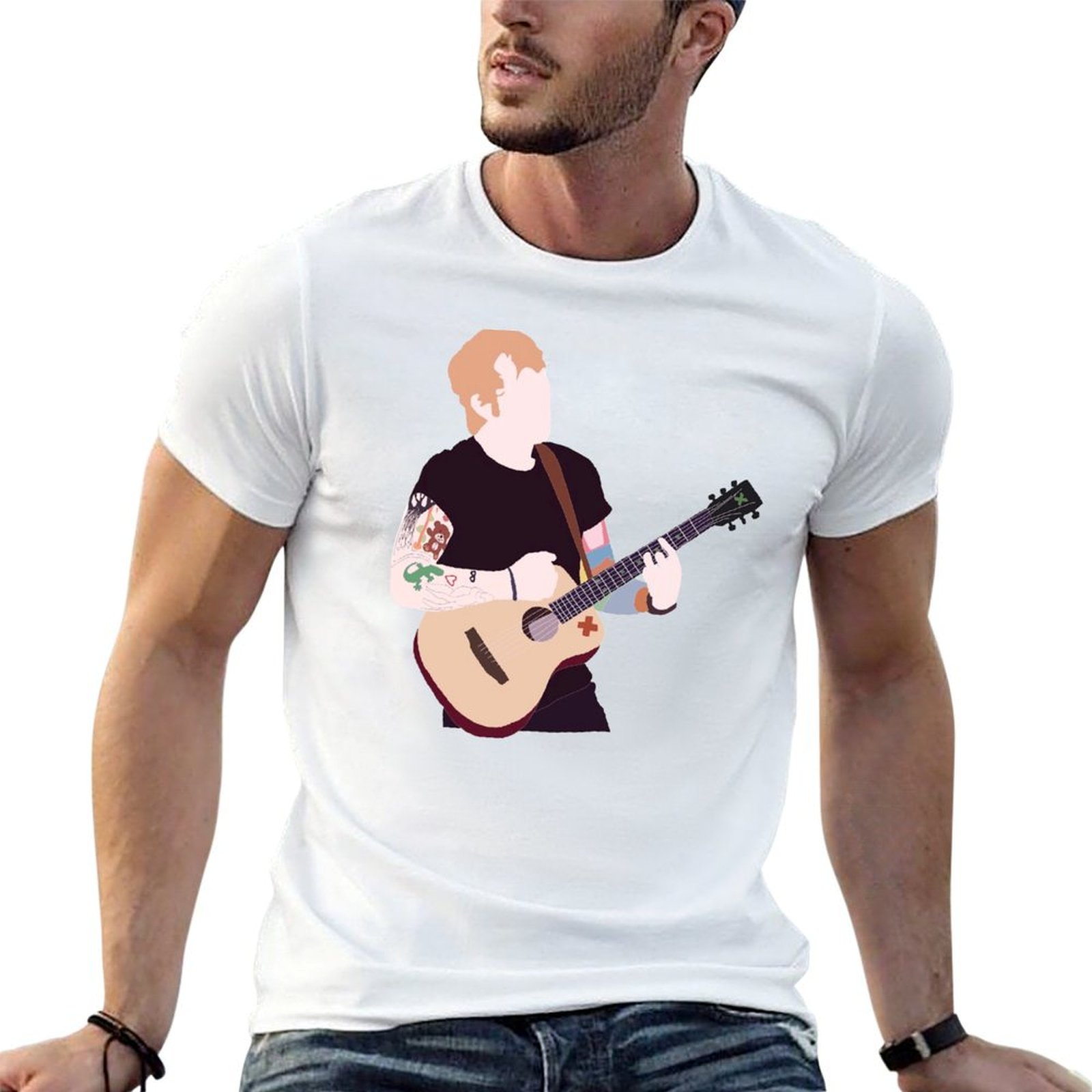 Anime Merchandise Shirt - Официальная продукция Ed Sheeran: футболка из