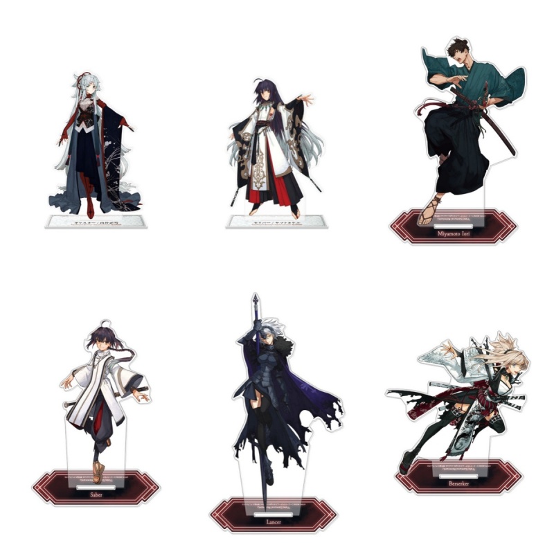 Fate Anime Merchandise - Акриловая подставка-брелок 15 см по аниме