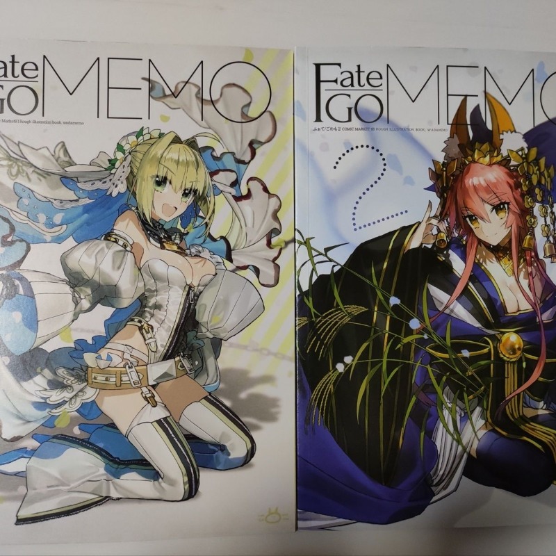 Fate Anime Merchandise - 2 книги Fate GO MEMO 1