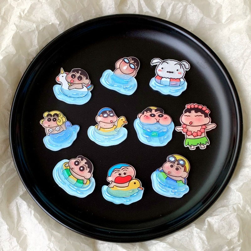 Anime Merchandise Mugs - Милые акриловые нашивки с персонажами мультфильма