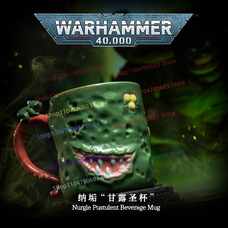 Кружка Nurgle 40K, керамическа – обзор и цена Anime Merchandise Mugs