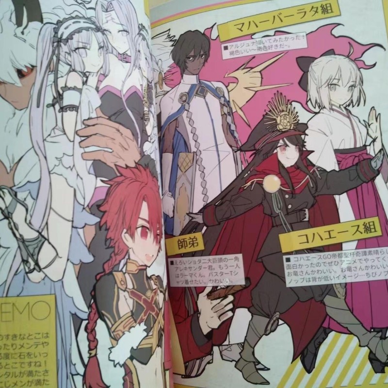 2 книги Fate GO MEMO 1 2: Артб – обзор и цена Fate Anime Merchandise