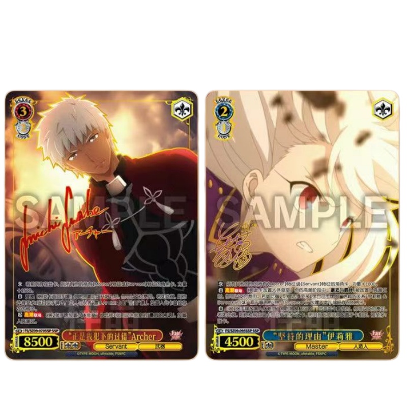 Коллекционные карточки FATE/ST – обзор и цена Fate Anime Merchandise